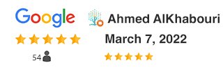 رأي عملاءنا عن خدماتنا على جوجل